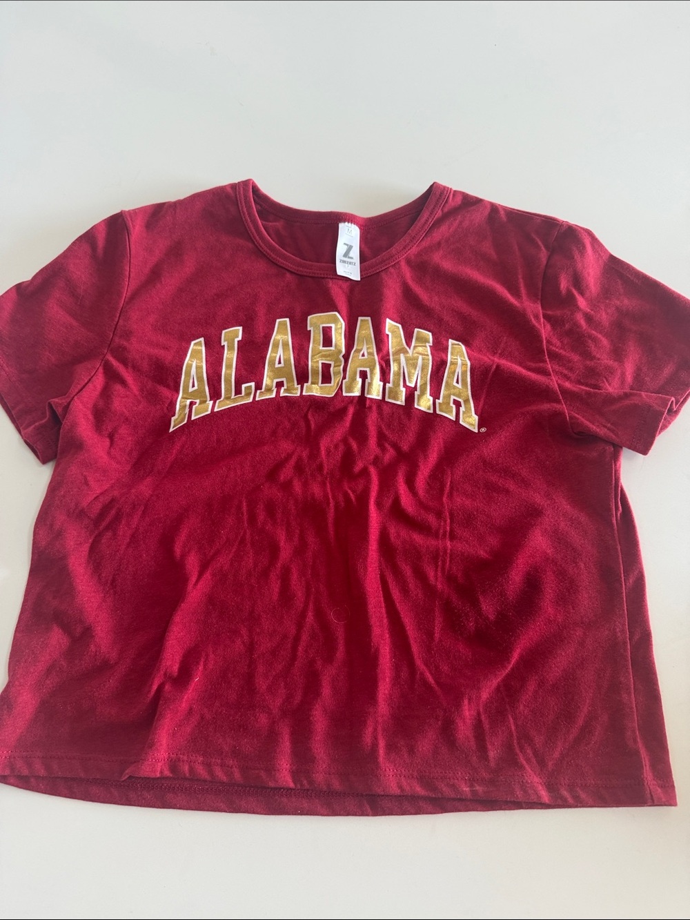 ZooZats Crimson Alabama Short Sleeve Tee